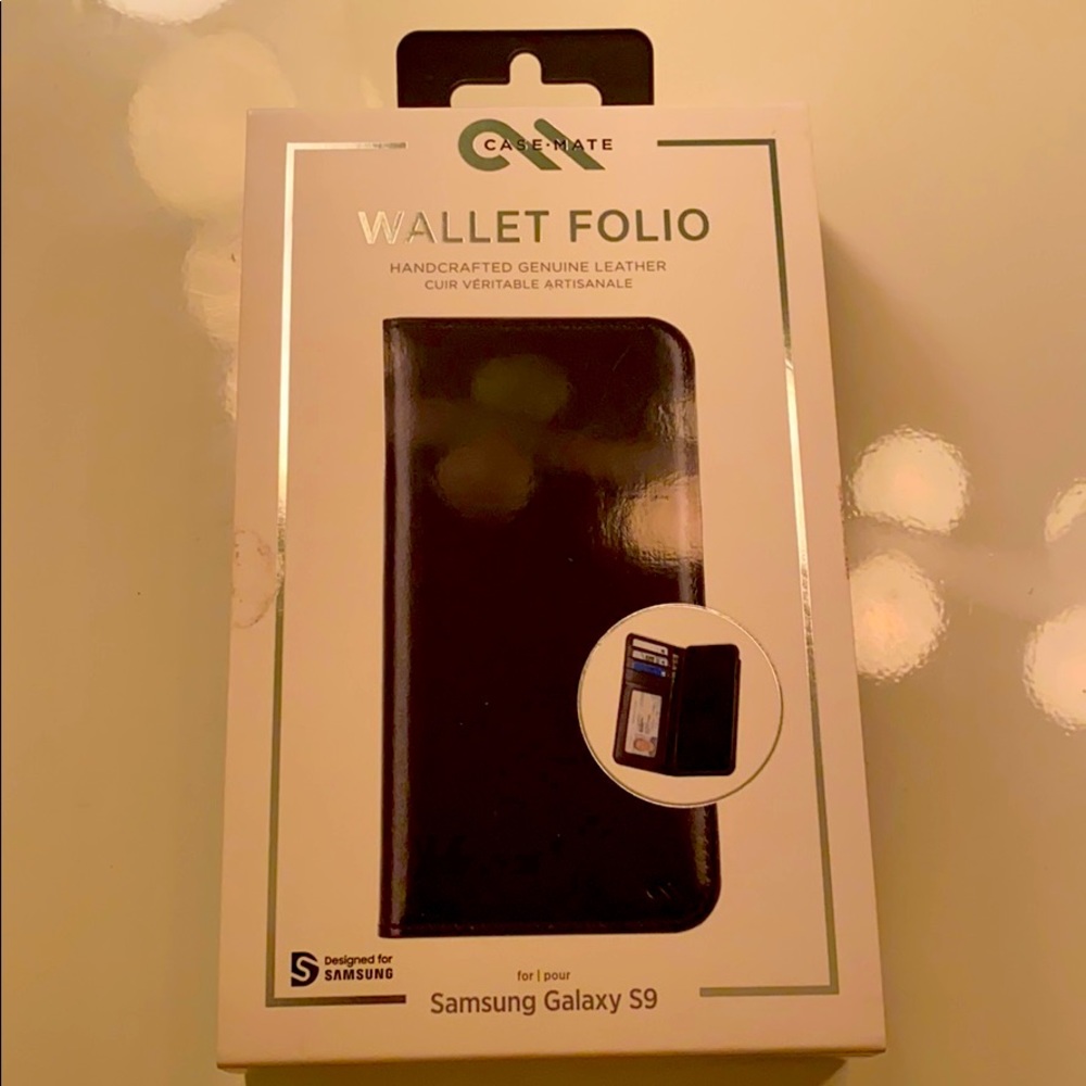 Case Mate Wallet Folio Case for Samsung Galaxy S9